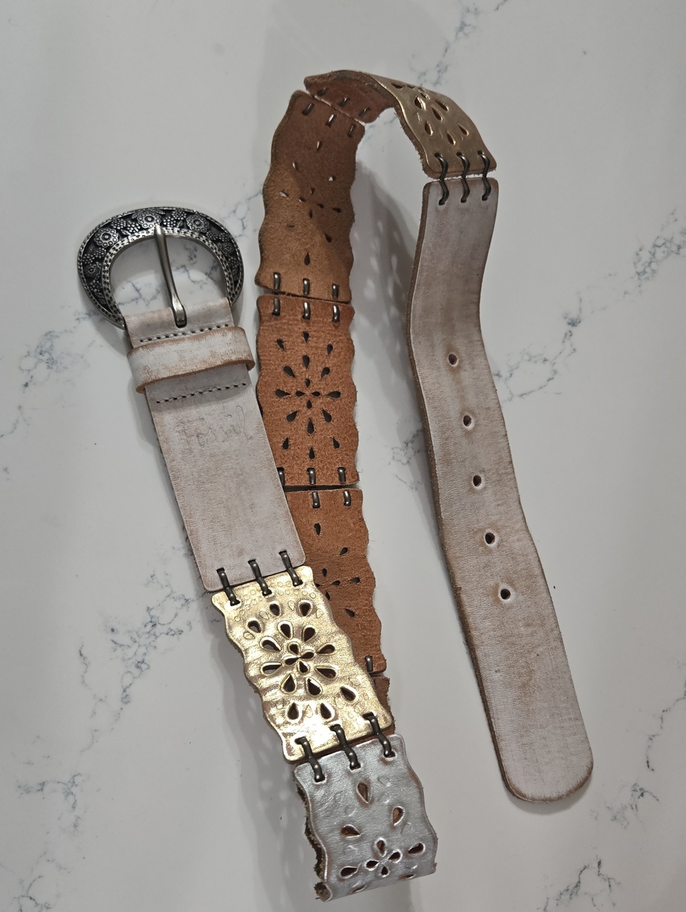 Fossil Y2K Belt